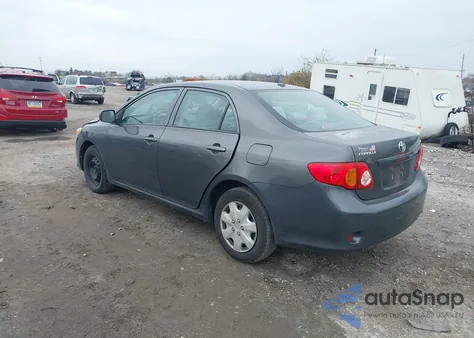 2010 Toyota Corolla Le из США, поврежденный, VIN 2T1BU4EE3AC491003